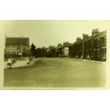 Eston. Vintage to modern collection of postcards in a maroon album. Includes real photographic (such