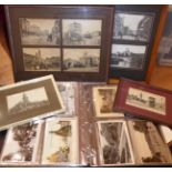 Vintage to Modern Whitby, Hull, Leeds, portraits, etc in albums, framed, and loose. Also an 'album'