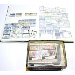 Miscellaneous Stamps, unused mounts, empty binders, old catalogues and books on stamp collecting etc