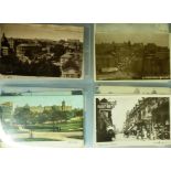 Harrogate. A collection of cards vintage to modern in a large album, plus elsewhere. Includes real