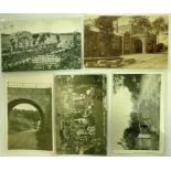 Over Sixty Postcards. Comic, topographical, real photographic etc. Includes Liverton mines, Swede