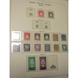 Ireland. A 1922 to 2009 mint collection in three printed Schaubek albums. Noted 1940 to 1968 set