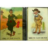 K-nuts. Twenty four colourful, comic cards in mixed condition