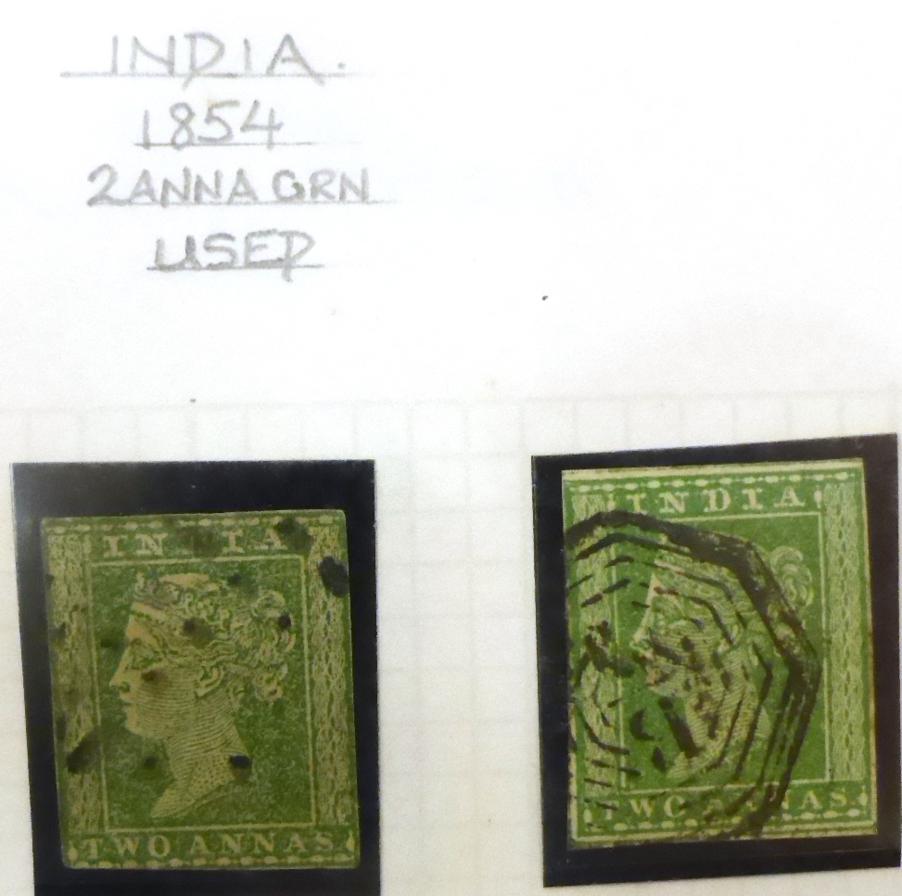 India. An 1854 to 1935 mint and used collection, including Officials. Better include 1866 Fiscal - Image 7 of 7