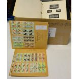 A Box housing various collections in albums and stockbooks. Includes Great Britain QEII pre