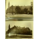 Middlesbrough. A collection of one hundred and four vintage cards depicting the Town Hall and