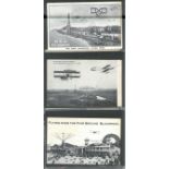 Aviation. A group of thirty cards relating to early aviation and Blackpool. Includes First Blackpool