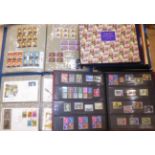 Isle of Man. A 1973 to 1988 mint collection including M/S's in a Lindner album. Plus Year