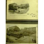 Middlesbrough. A collection of thirty one postcards and three photographs depicting the Station.