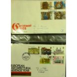Isle of Man. A mint collection in an album plus a collection of FDC's in several cover albums