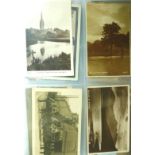 Mainly Early Mix of Postcards, mostly British including topographical, social history, real