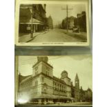 Middlesbrough. An album housing seventy five, mainly vintage postcards (1901 onwards) depicting