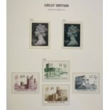 Great Britain. Three boxed Davo albums housing a 1971 to 2009 mint collection. Includes all high