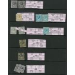 Great Britain. An unmounted collection of King George V, housed in Hagner leaves,