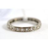 A diamond full eternity ring (a.f.)