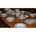 A 19th century Royal Worcester part dinner service