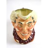 Royal Doulton character jug, white haired clown