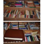 Seventeen boxes of books: History, histories biography, fine and decorative arts, needlework and