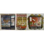 Eric Ravilious (1903-1942) ''Cheesemonger'' ''Fireworks'' ''Undertaker'' Three lithographs from ''