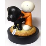 Doug Hyde (b.1972) ''Lost Without You'' Signed and numbered 150/295, cold cast porcelain, 26cm