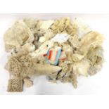 A Large Quantity of Assorted Lace and Crochet Trimmings, remnants etc (one box)