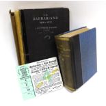 The Barbarians 1890-1932 Autographed Copy signed at front by numerous players including W W