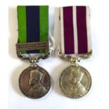 An India General Service Medal, 1909, with clasp AFGHANISTAN N.W.F. 1919, awarded to 64207 PTE.J.