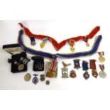 A Miscellaneous Collection of Medals and Medallions, including an Iron Cross First Class, by Wilhelm