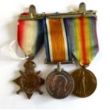 A First World War Trio, awarded to FT. PAYR. A.R.IRELAND, R.N., comprising 1914-15 Star, British War