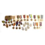 A Collection of Thirty One Single Second World War Medals, comprising 5 x 1939-45 Stars, 4 x