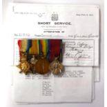 A First World War Trio, comprising 1914-15 Star, British War Medal 1914-20 and Victory Medal,