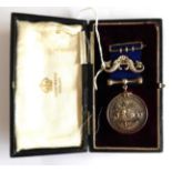 A Shipwrecked Fishermen and Mariner's Royal Benevolent Society Medal, with dolphin suspender and