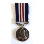 A Military Medal (George V), awarded to 390086 L.CPL. A.V. LOVE. 1/3 N.BN:F.A.R.A.M.C.