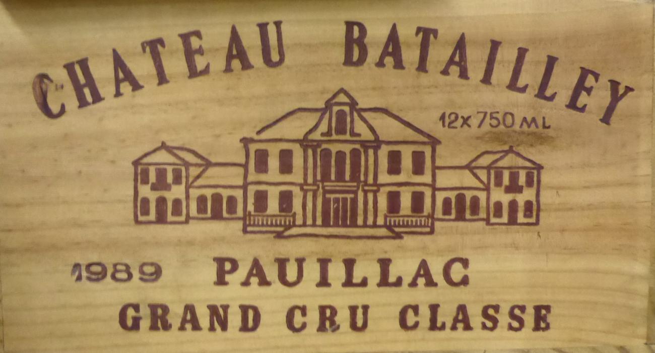 Chateau Batailley 1989, Pauillac, owc (twelve bottles)