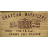 Chateau Batailley 1989, Pauillac, owc (twelve bottles)