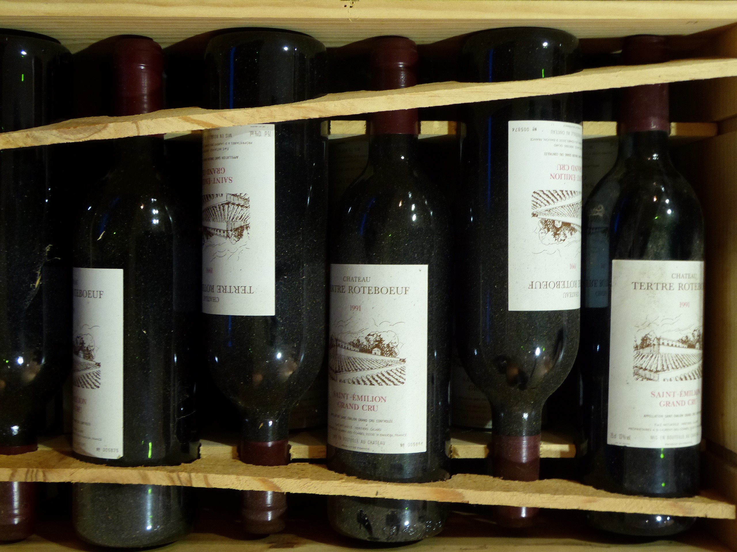 Chateau Le Tertre-Roteboeuf 1991, St Emilion Grand Cru, owc (twelve bottles)