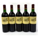 Chateau Cantemerle 1990, Haut-Medoc (x5) (five bottles)