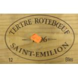 Chateau Le Tertre-Roteboeuf 1996, St Emilion Grand Cru (x6) owc (six bottles)