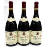 Domaine Fourrier Vougeots 1er cru les Petits Vougeots 2001 (x3) (three bottles)