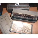 Underwood & Underwood Stereocards set "Jerusalem" with original booklet & case