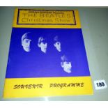 "The Beatles Christmas Show" 1963 souvenir programme