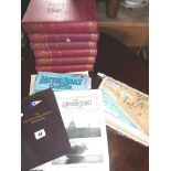 "Motorboat & Yachting" magazines, c.1940's, "The Cruising Association Handbooks" 1951, and some 1943