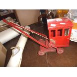 Triang toy crane