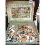 Victory dog jigsaw "including 12 cut-out dogs"