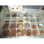 Large collection of assorted coins