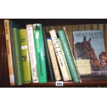 Thirteen various hardback Equestrian books including signed 2003 1st Edition "Best Mate" by