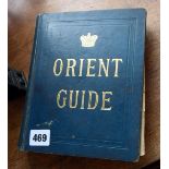 "Orient Guide" - Orient Line Guide for travellers by sea and land 1888, with maps, plans and