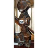 Tribal Art:- Lega figure, Democratic Republic of Congo, Bwami Society, Iginga, 33cms, (from the
