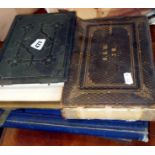 Four photograph albums, including cartes de visite etc