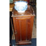 Edwardian mahogany pot cupboard